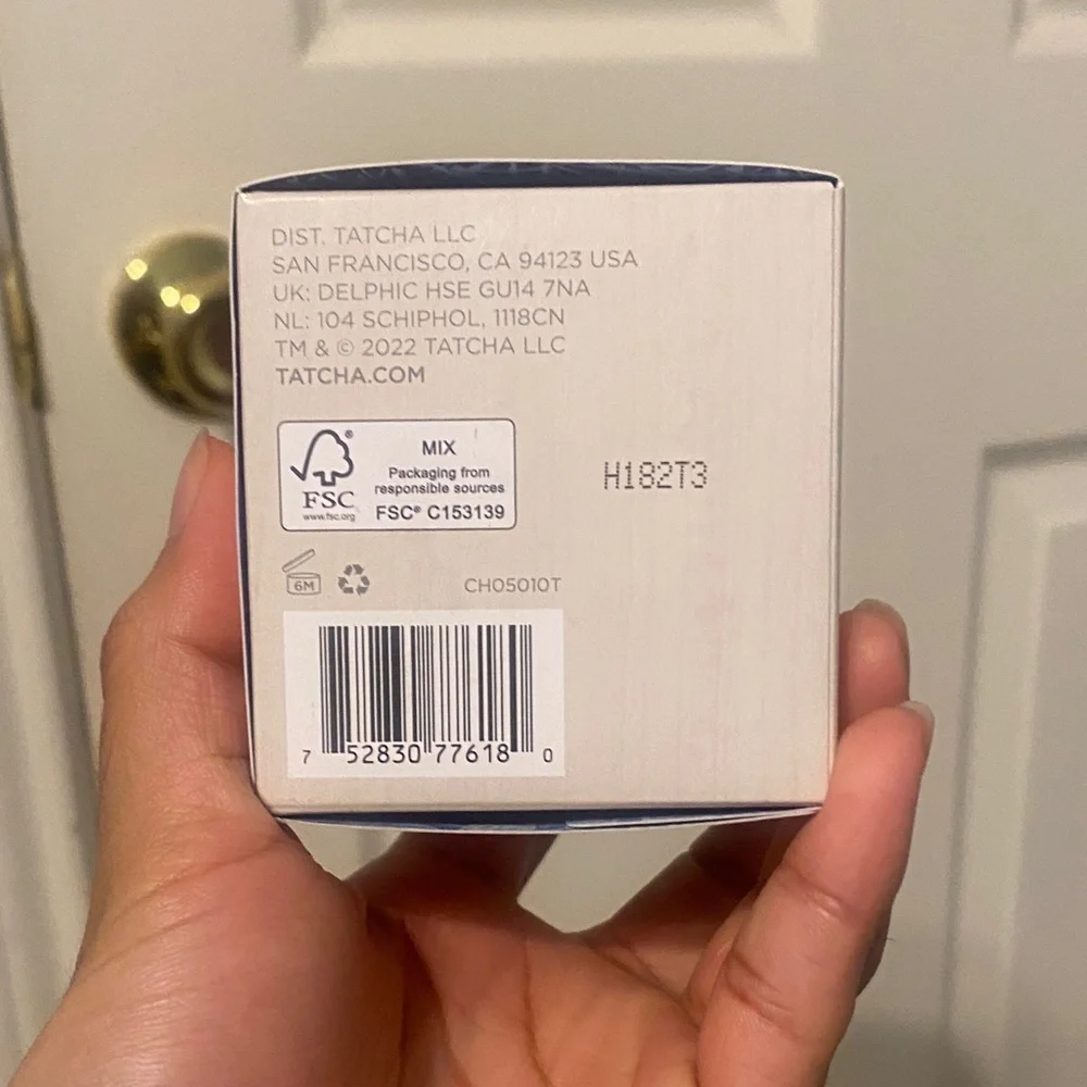 Tatcha Clarifying Clay Mask in Elegant White and Gold